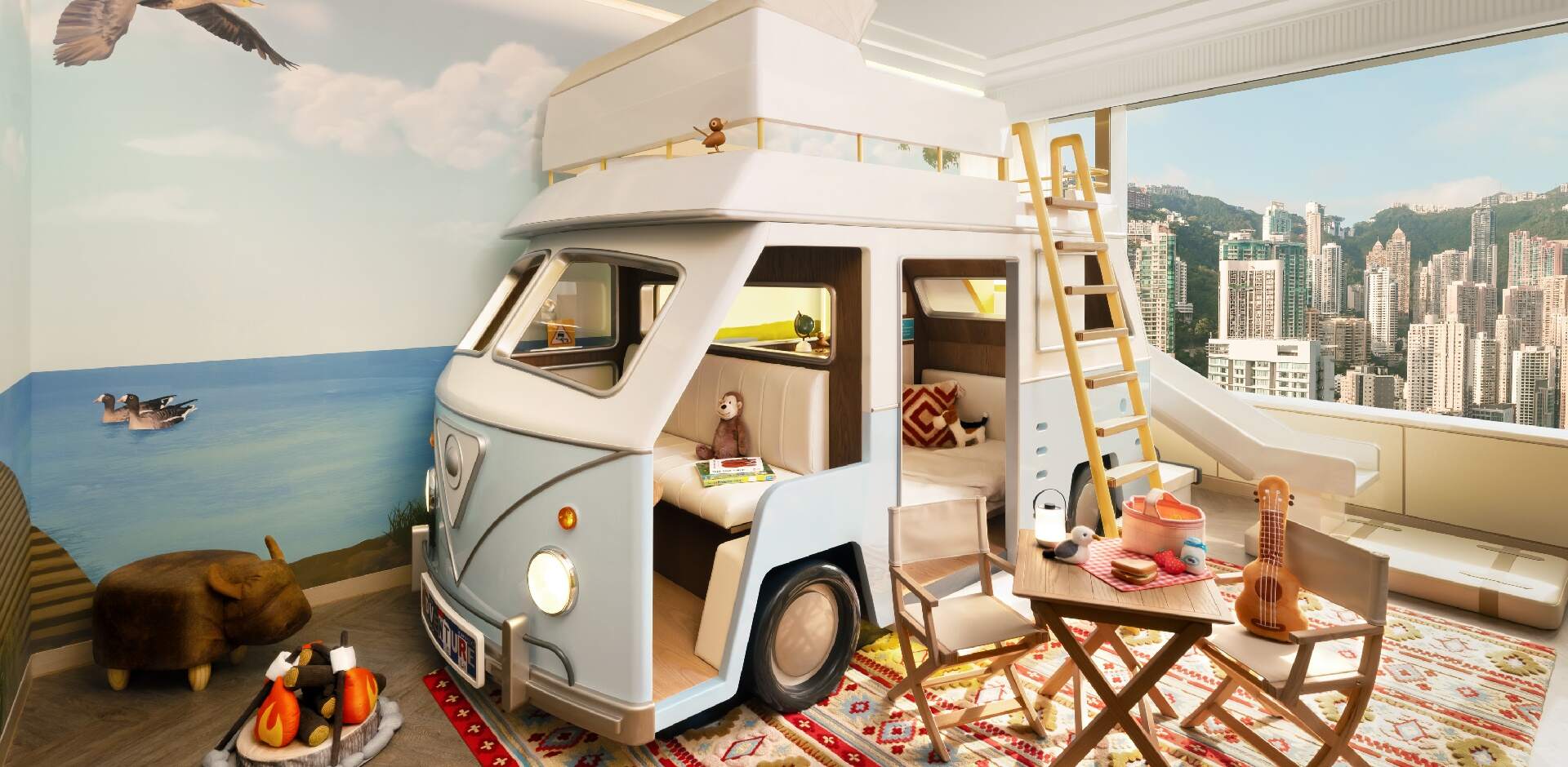 Camper van kids bed 2025